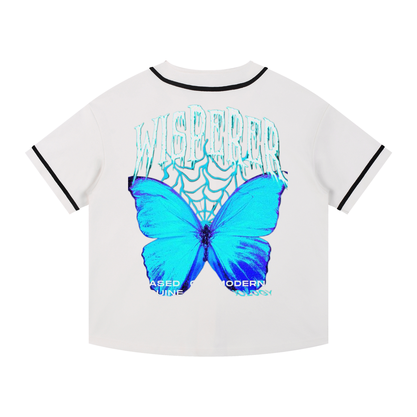 Contrast Piped Button-Up Jersey