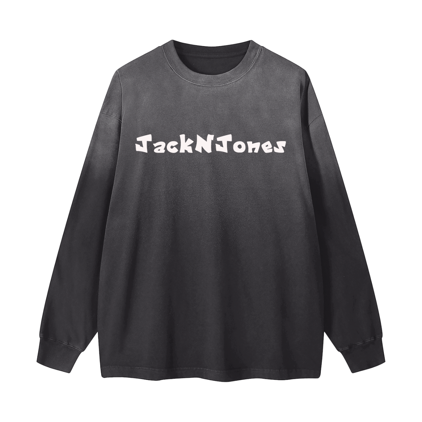 Gradient Vintage Washed Long Sleeve Tee - 270 GSM