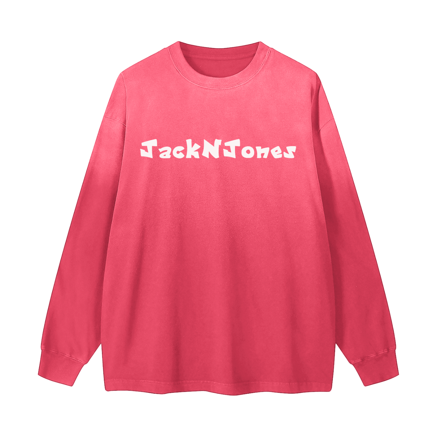 Gradient Vintage Washed Long Sleeve Tee - 270 GSM
