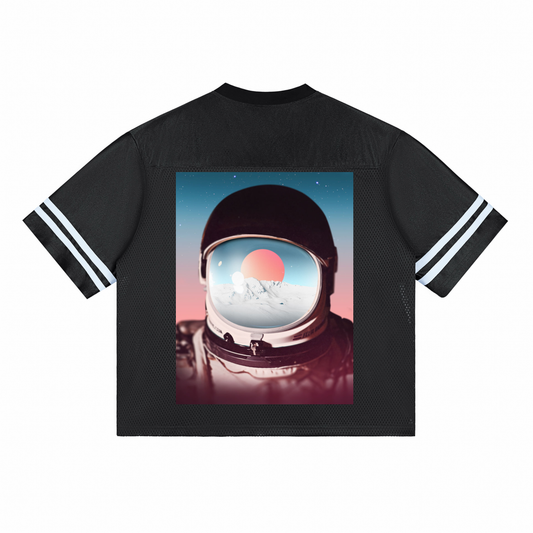 Taped Mesh T-Shirt
