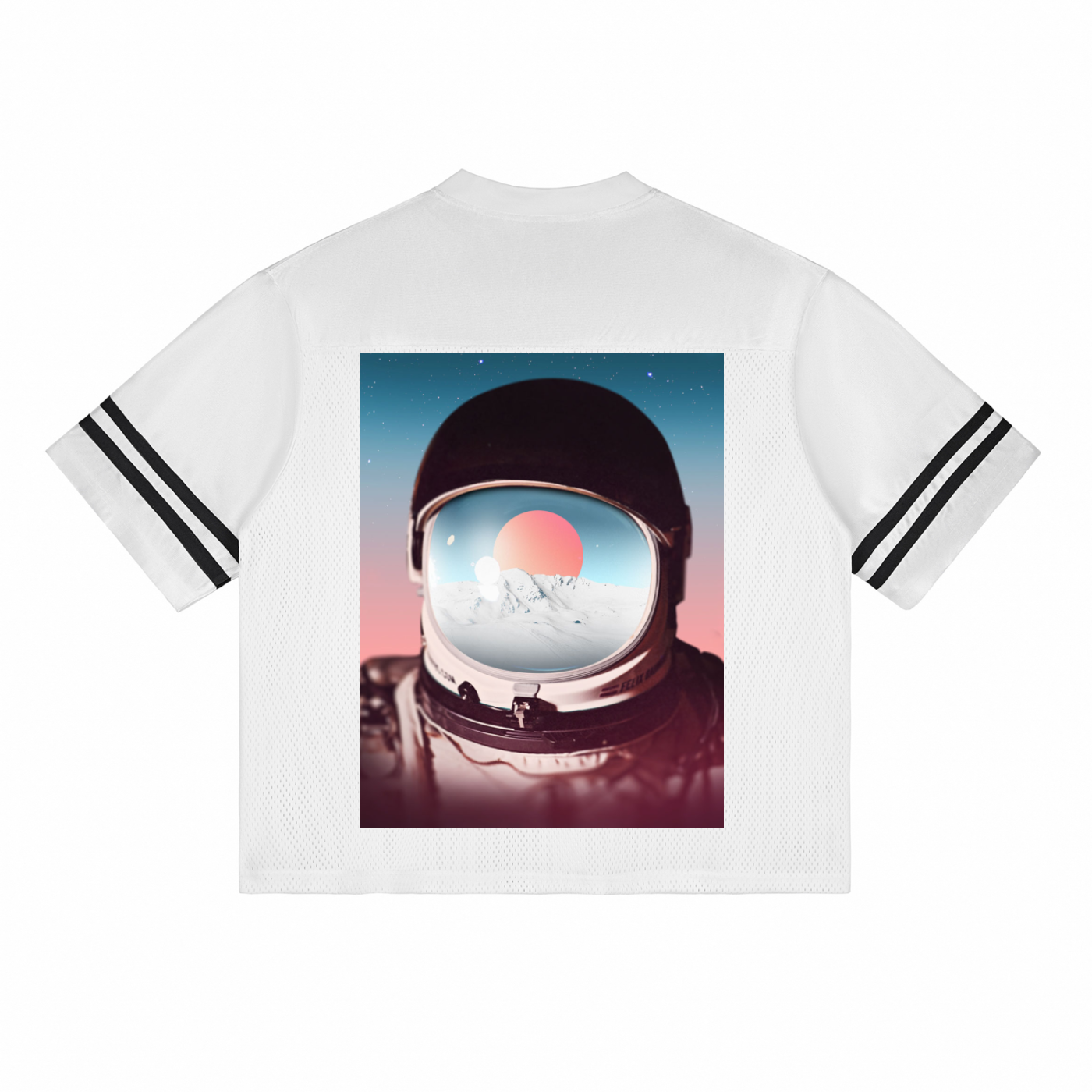 Taped Mesh T-Shirt